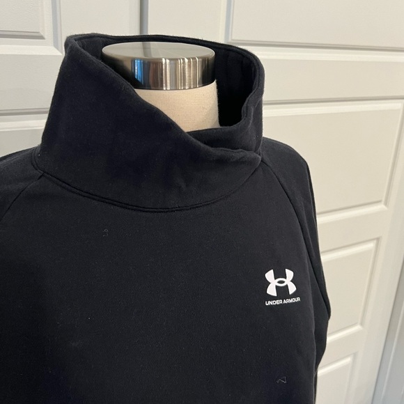 Under Armour Armour Rival Fleece Turtleneck Jumper - Picture 8 of 10